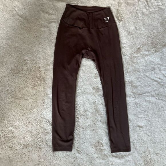 Gymshark light brown 7/8 leggings - Picture 5 of 8